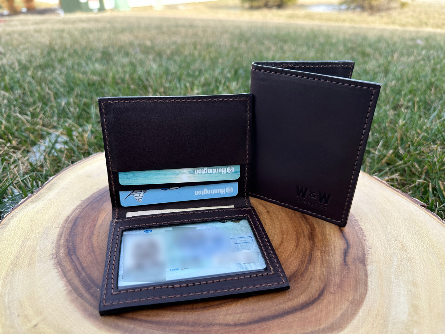 Leather Deluxe Credit Card Wallet