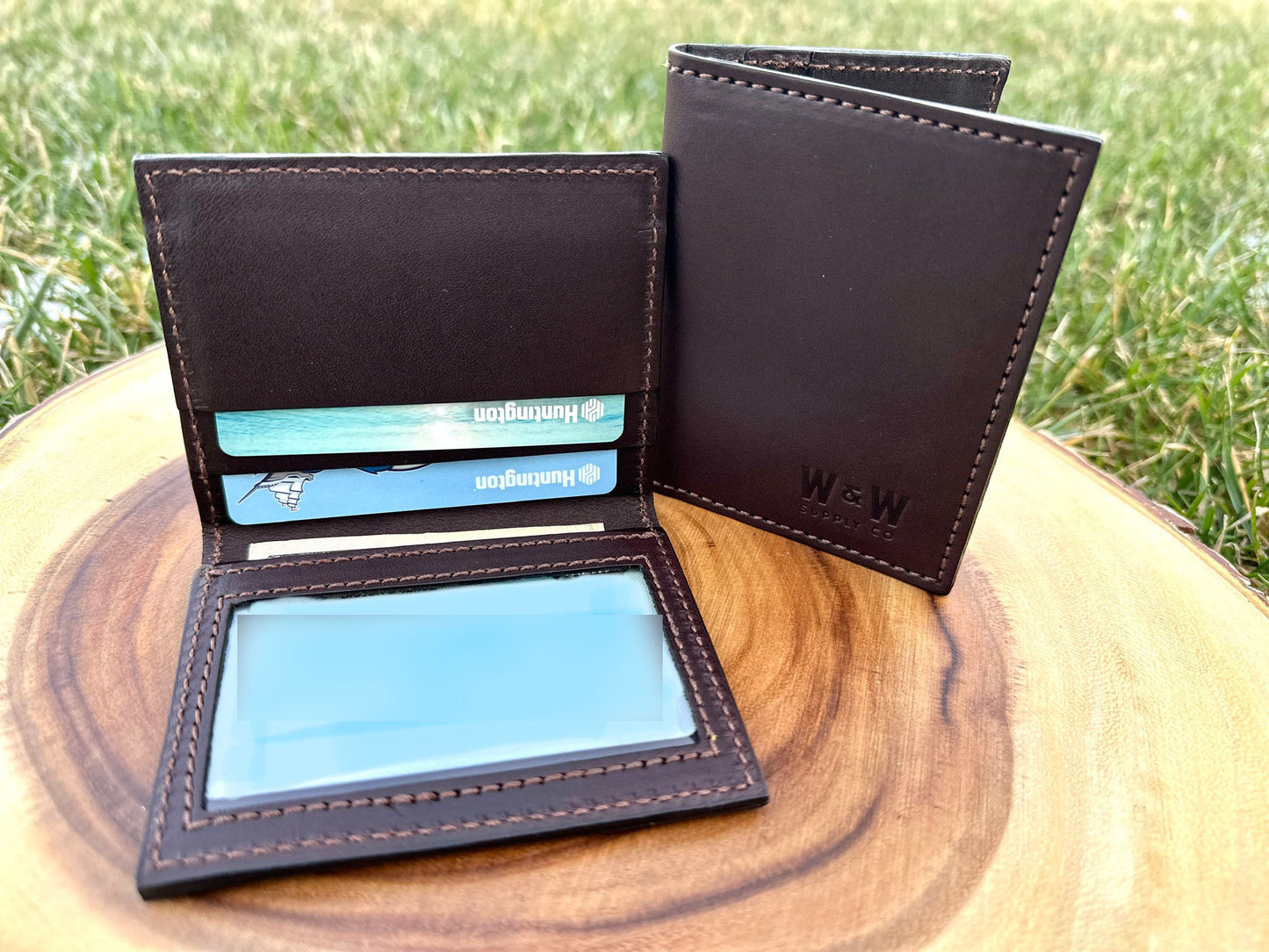 Leather Deluxe Credit Card Wallet